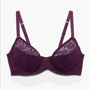 NWT 38DD (E) Savage X Fenty Tagged by Savage Quarter Cup Bra